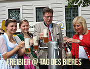 KEIN Freibier zum Tag des Bieres  am Münchner Bierbrunnen (©Foto:Martin Schmitz)